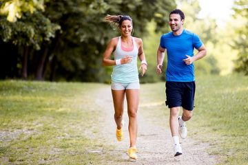 correr ao ar livre